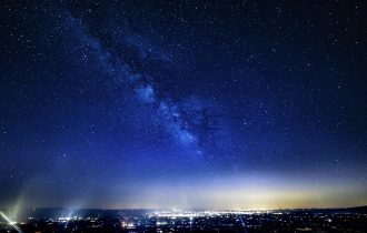 肉眼で見ることができる那須高原の絶景「満天星と天の川」